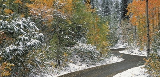 V Česku se objeví první sníh (ilustrační foto).