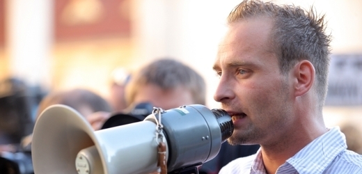 Lukáš Kohout organizoval protesty na Šluknovsku.