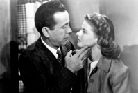 Humphrey Bogart a Ingrid Bergmanová v legendární Casablance.
