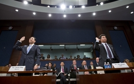 Představitelé Huawei a ZTE vypovídali v Kongresu v září.