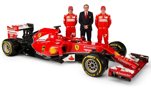 Nový vůz stáje Ferrari nese název F14 T.
