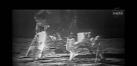 Přistání Apolla 11 na Měsíci (ilustrační foto).