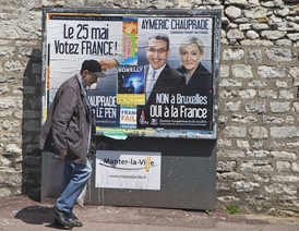Ne Bruselu. Ano Francii. Tak se snaží zaujmout voliče Národní fronta Marine Le Penové.