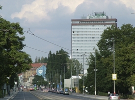 Hotel Olympik v Praze.