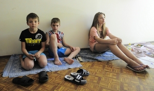 Uprchlíci z Ukrajiny v Rusku.