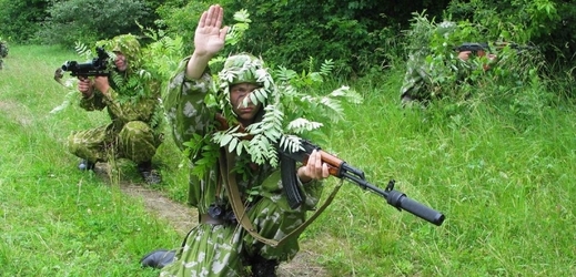 Speciální jednotky ukrajinské armády.
