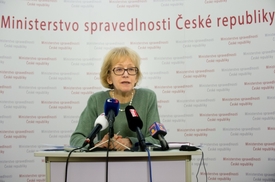 Ministryně spravedlnosti Helena Válková (ANO).