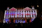 Festival světla byl zahájen světelnou show promítanou na Palác Kinských.