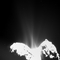 Snímek aktivity komety.