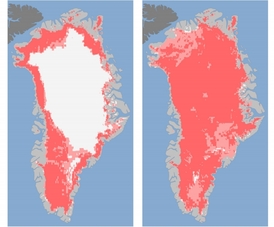 Grónsko je autonomní součást Dánského království.