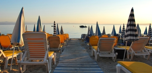 Pláže na poloostrově Chalkidiki v Řecku (ilustrační foto).