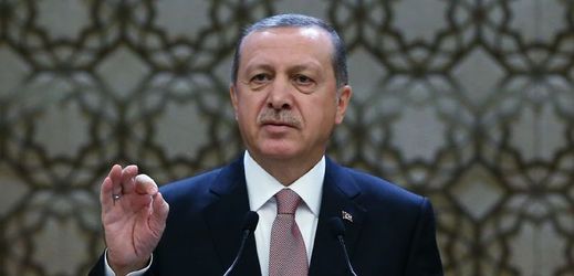 Turecký prezident  Recep Tayyip Erdogan.