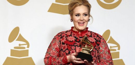 Zpěvačka Adele.