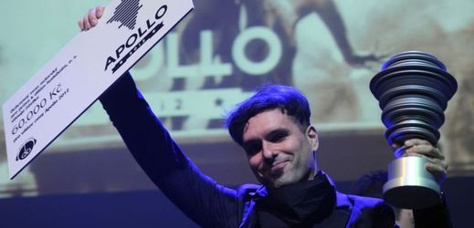 Ceny české hudební kritiky Apollo za rok 2012. Na snímku zpěvák Boris Carloff.