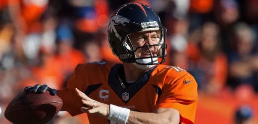 Hlavní hvězda Denveru Peyton Manning.