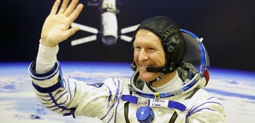 Britský astronaut Tim Peake.