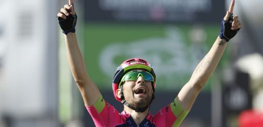 Vítěz čtvrté etapy závodu Giro d'Italia Diego Ulissi