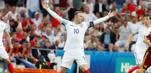 Kapitán anglických fotbalistů Wayne Rooney.