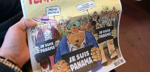 Titulní stránka satirického týdeníku Charlie Hebdo.