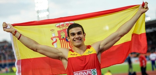 Španělský sprinter Bruno Hertelano.