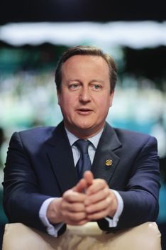 Britský premiér David Cameron na summitu NATO.