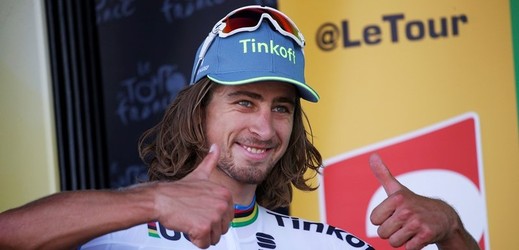 Slovenský cyklista Peter Sagan.