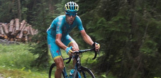 Italský cyklista Vincenzo Nibali.