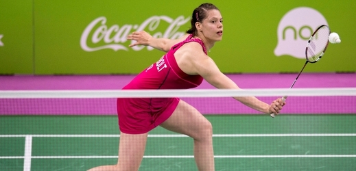 Česká badmintonistka Kristína Gavnholt.
