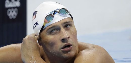 Americký plavec Ryan Lochte.