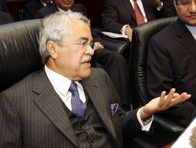 Ministr ropného průmyslu Džabár Alí Luajbí.