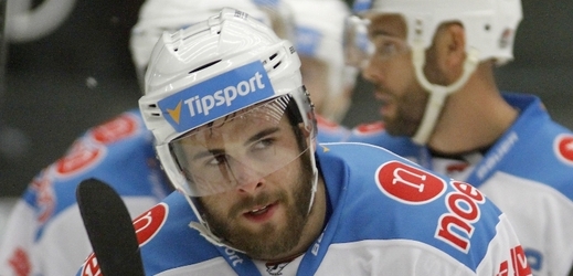 Hokejista Chomutova Michal Poletín.