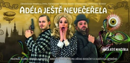 Plakát Karlovarského městského divadla.