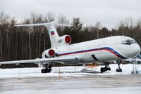 Ruský letoun Tu-154.