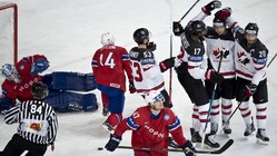 Kanadští hokejisté porazili pohodlně Norsko.