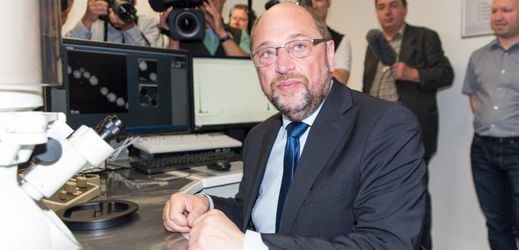Vůdce německých sociálních demokratů Martin Schulz.