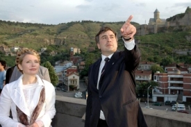 Tymošenková prý chce s pomocí prezidenta Saakašviliho ovlivnit volby.