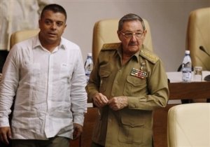 Raúl Castro s bývalým ministrem zahraničí Roquem.