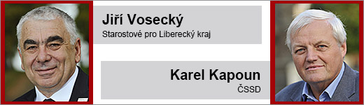 Volby do senátu - duel druhé kolo Česká Lípa
