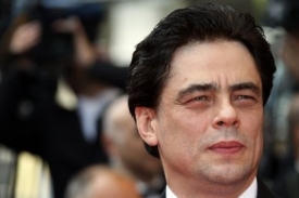 Představitel Che Guevary Benicio Del Toro na festivalu v Cannes.