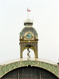 Věž průmyslového paláce.