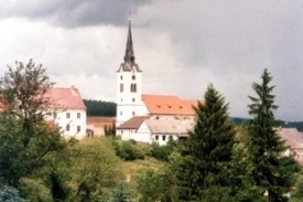 Kostel sv. Kateřiny.