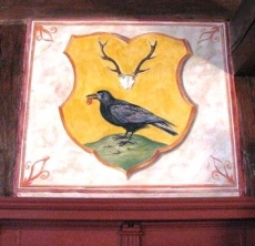 Malovaný znak města z renesanční radnice.
