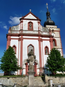 Kostel sv. Mikuláše.