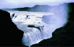 Dettifoss. Nejmohutnější vodopád na Islandu.
