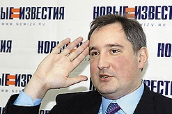 Ruský velvyslanec při NATO Dmitrij Rogozin.