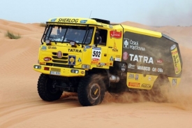 Tatra Loprais týmu při testování v poušti - ilustrační foto.