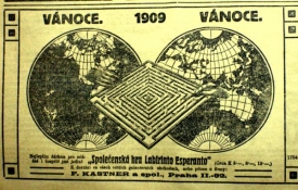 Stolní hra Labirinto Esperanto.