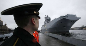 Rusové chtějí postavit loď Mistral společně s Francouzi.