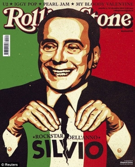 Keith Richards je proti Berlusconimu žabař, tvrdí redakce časopisu.
