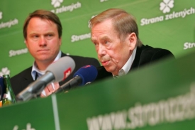 SZ podporuje i bývalý český prezident Václav Havel.